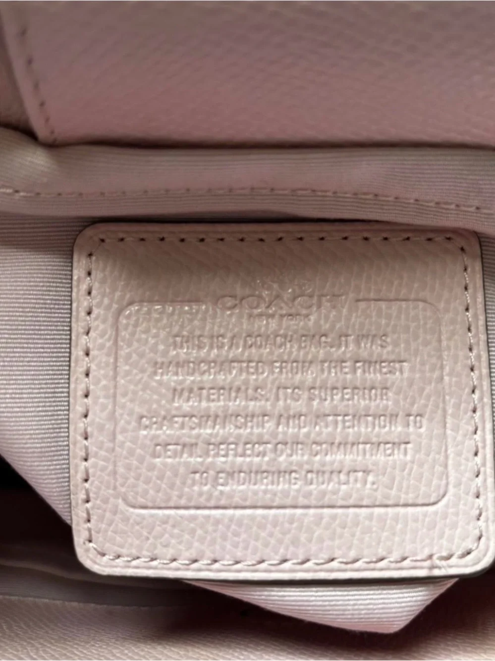 Coach Pink Margot Carryall Studded floral bag